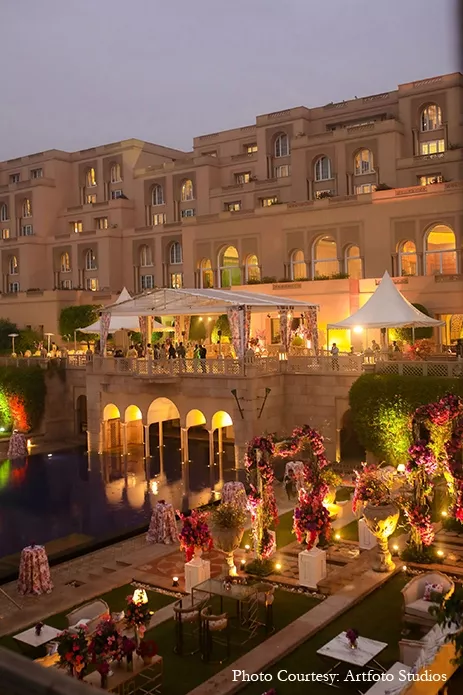Set against the beautiful backdrop of The Oberoi Amarvilas, Agra, Shirin and Anshal's wedding was a royal one indeed! Wedding Planner, Destination Wedding, Anand Karaj, The Oberoi, Reception Bride, Luxury Bus, Henna Party, Cocktail Night