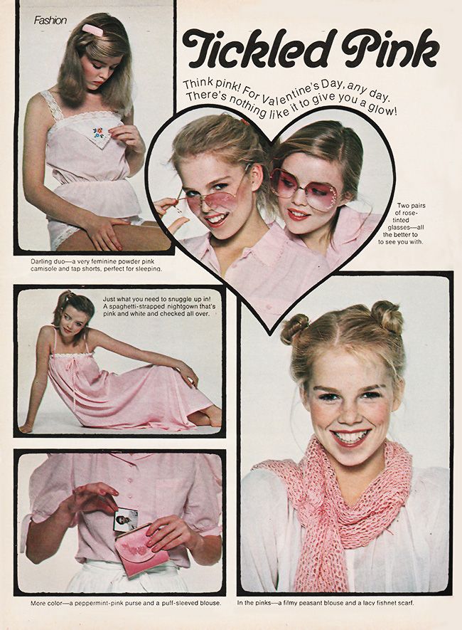 1970svalentinesdayfashion1 Seventeen magazine, Fashion mag, 70s