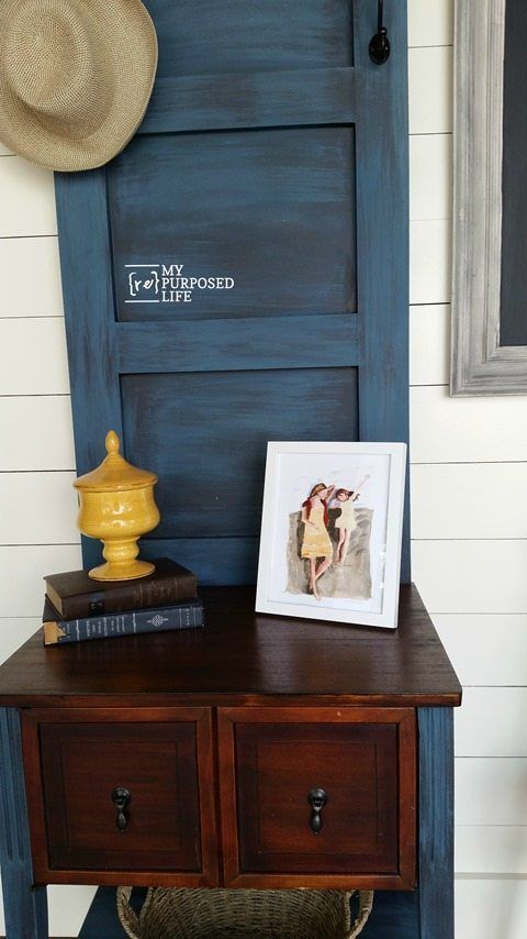 How to make a sewing cabinet hall tree out of an old door and a sewing cabinet. I used a hollow door and trimmed it out with some boards to add more character. #MyRepurposedLife #repurposed #furniture #sewingcabinet #halltree #diy via @repurposedlife Doors Repurposed, Repurposed Furniture, Painted Furniture, Mid Century Plant Stand, Mid Century Plants, Diy Furniture Easy, Furniture Makeover, Furniture Refinishing, Furniture Decor