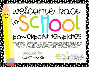 open house powerpoint presentation