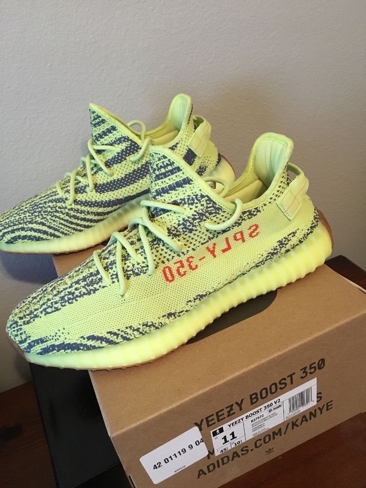 yeezy frozen yellow size 11