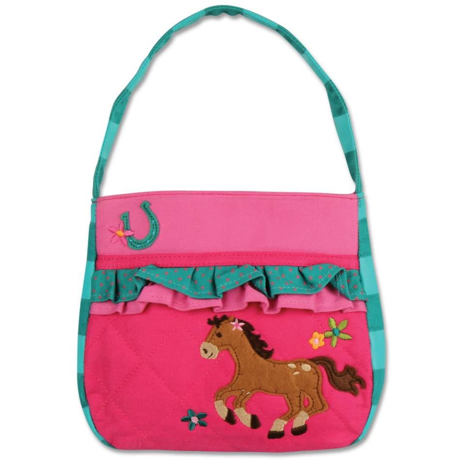 Stephen Joseph Girls Quilted Unicorn Purse and Coin Purse