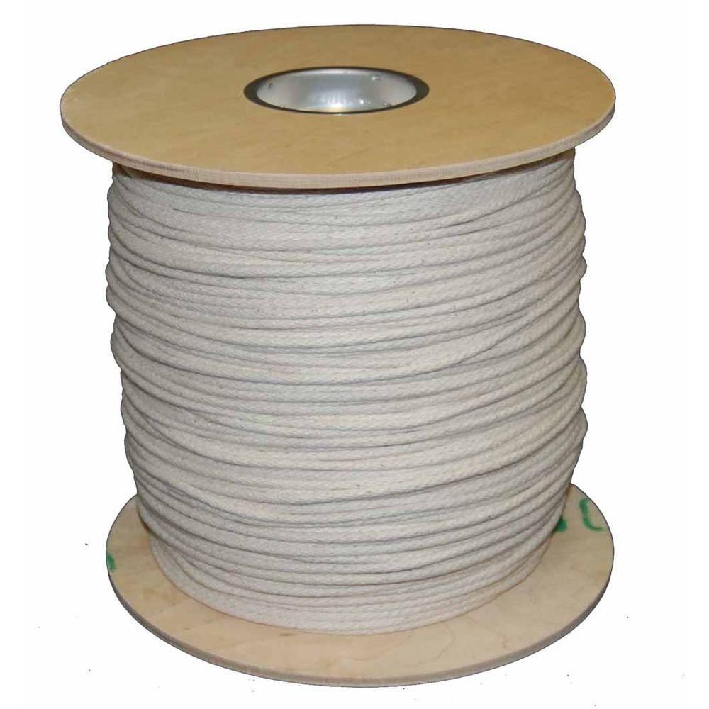 1//2″ 250 ft Bungee Shock Cord White With Black Tracer Marine Grade Heavy Duty