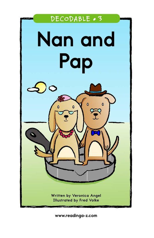 Nan and Pap Reading AZ Kindergarten books, Phonics lessons, Phonics Nan and Pap Reading AZ Kindergarten books, Phonics lessons, Phonics