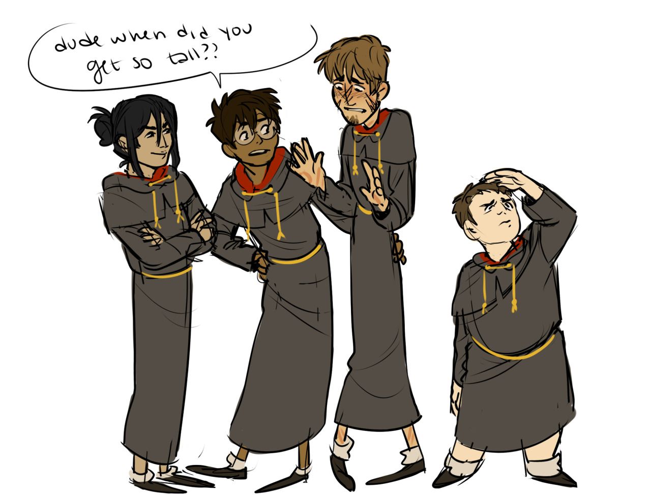 Aren T Abyssinians Great Every Year Sirius And James Compete To See Who S Harry Potter Fan Art James Potter Remus