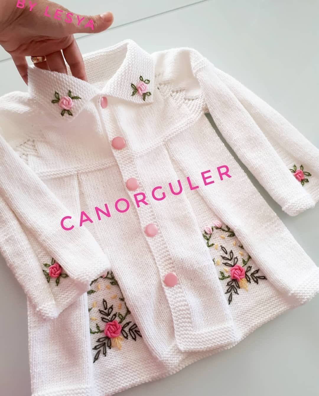 Huzurlu bir akşam gecirmeniz dilegiyle... Zerafetin... asaletin... sadeligin resmini birakiyorum...begeni yorumlar sizden....… Knitting Videos, Crochet Baby Patterns, Tulum, Design Model, Wish, Dear, Joy, Cardigan, Sweaters