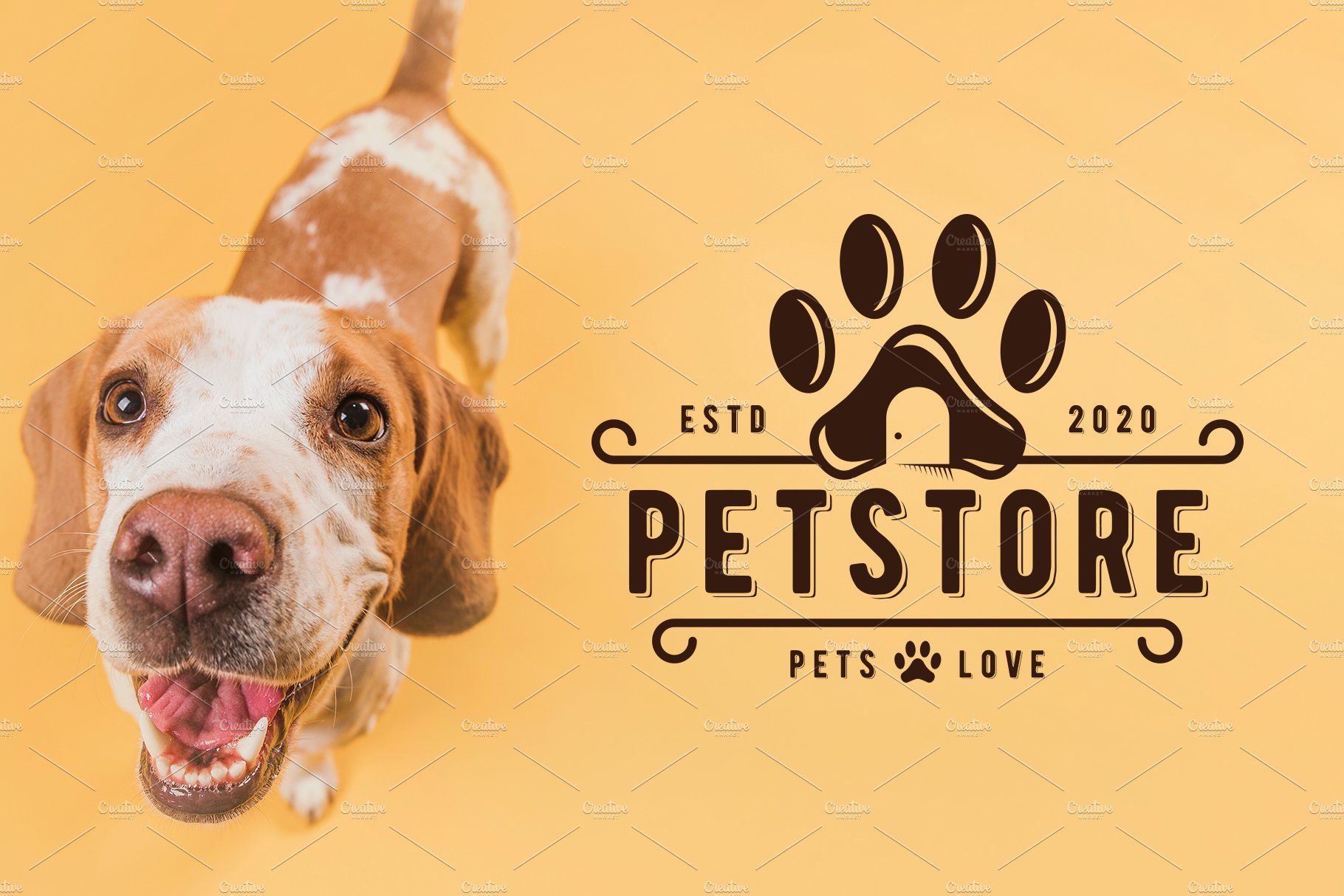 Pet Shop Emblem Logo Template Plantillas De Logotipo Tienda De Pet Shop Emblem Logo Template Plantillas De Logotipo Tienda De