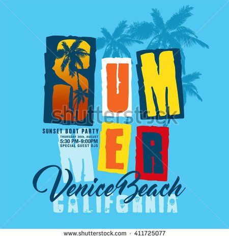 Explore Venice Beach Kids Wear And More Slogan Apparel Graphic Design Explore Venice Beach Kids Wear And More Slogan Apparel Graphic Design