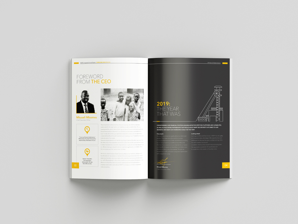 MWPF - Integrated Annual Report on Behance Annual Report Layout, Integrity, Behance, Creative, Projects, Log Projects, Blue Prints, Data Integrity