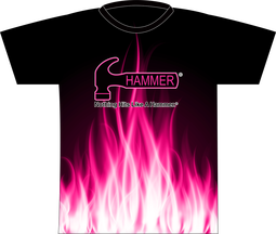 pink flames jersey