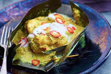 Seafood Amok Traditional Cambodian Seafood Curry Food Recipes