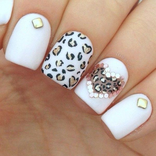 50 Stylish Leopard And Cheetah Nail Designs Bling Nails leopard and cheetah print nail designs. - 50 Stylish Leopard And Cheetah Nail Designs Bling Nails