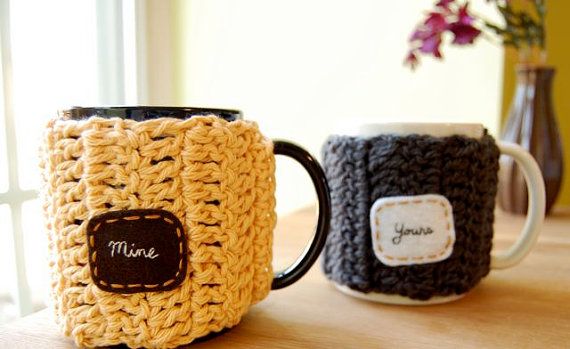 Country Crochet Coffee Cup Cozy Country Crochet Coffee Cup Cozy