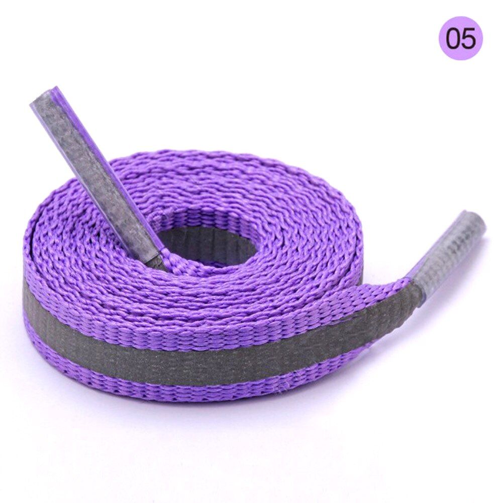 reflective flat shoe laces