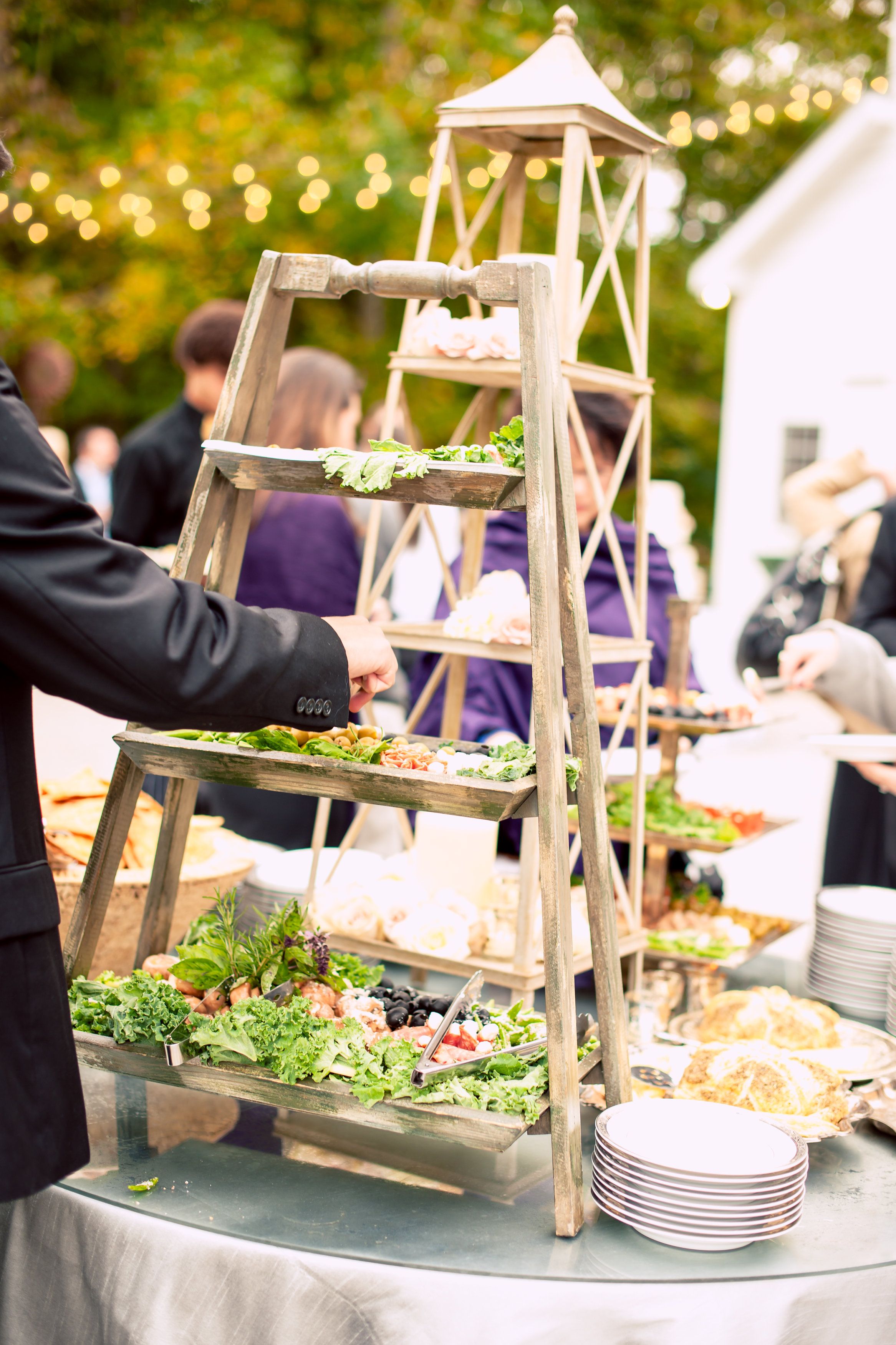 A Beautifully Tiered Display Of Delicious Food Modern Meets A Beautifully Tiered Display Of Delicious Food Modern Meets Rustic Wedding At The Ruins Kellum Valley Farm
