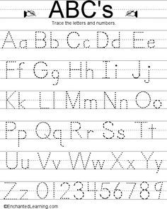 printable traceable alphabet chart for upper and lower dotted line alphabet worksheets