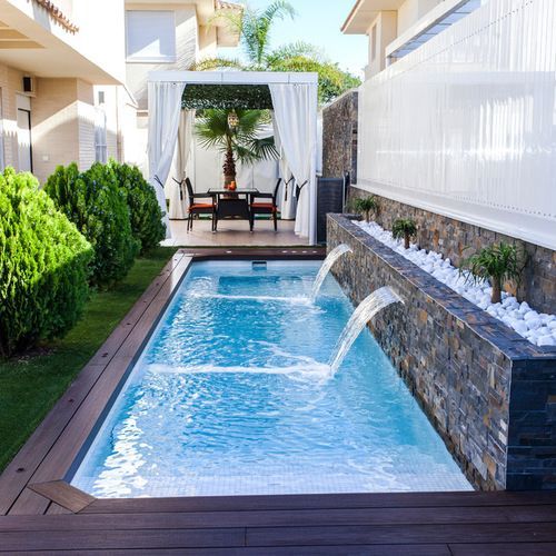 Pin By Tambra B On Around The House In 2018 Pinterest Pool Small Backyard With Pool Ideas Design Pools