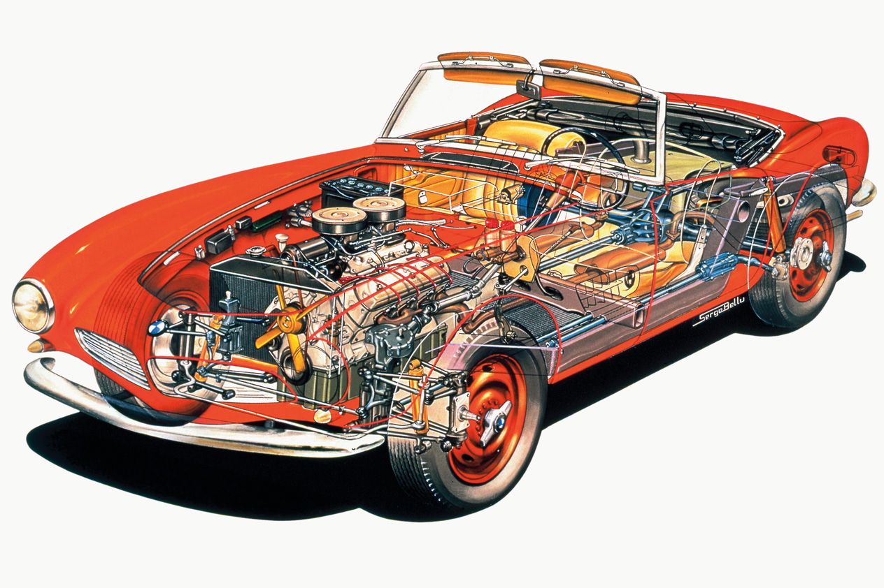 1955 BMW 507 Cutaway by Serge Bellu | Cars and trucks | Pinterest ... 1955 BMW 507 Cutaway by Serge Bellu | Cars and trucks | Pinterest ...
