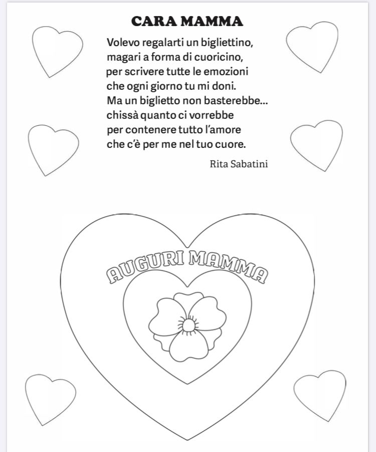 Pin Di Cinzia Littera Su Festa Mamma Nel 2022 | Idee Per La Festa Della Mamma, Festa Della Mamma, Poesie Mamma