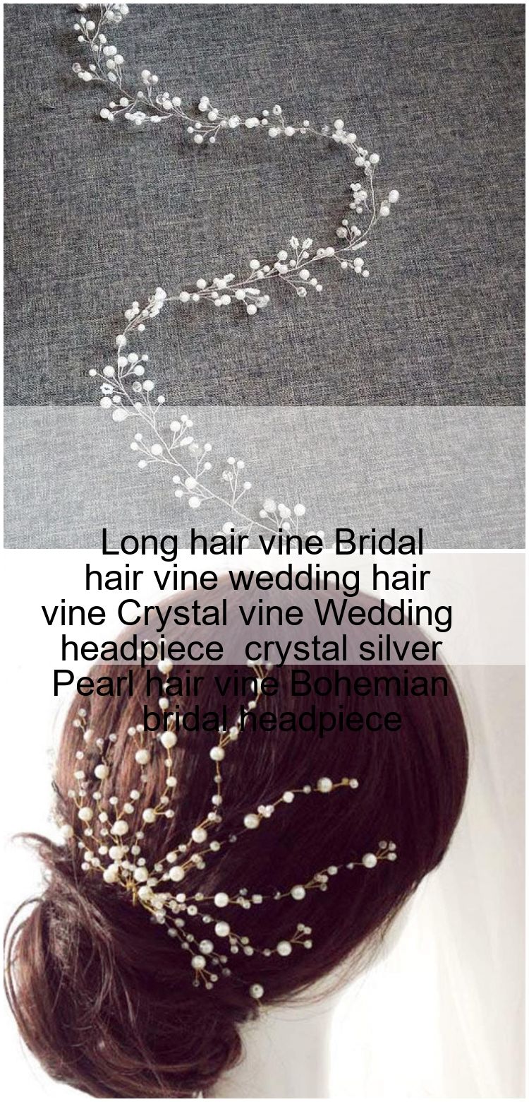 Cheveux longs vigne cheveux de mariée vigne mariage cheveux vigne cristal vigne casque de mar...