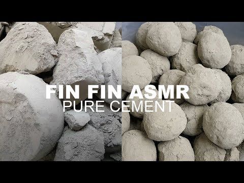 ASMR : SOFT PURE CEMENT CRUMBLE+SHAVING #222 ASMR : SOFT PURE CEMENT CRUMBLE+SHAVING #222