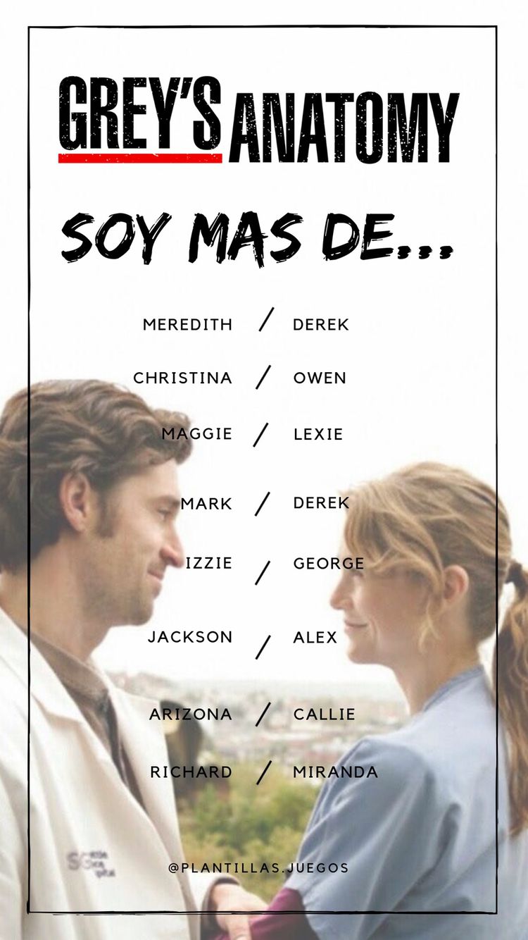 Series Plantilla Para Historia De Instagram Grey S Anatomy Juegos Para Instagram Juegos Para Whatsapp Mensajes Para Whatsapp