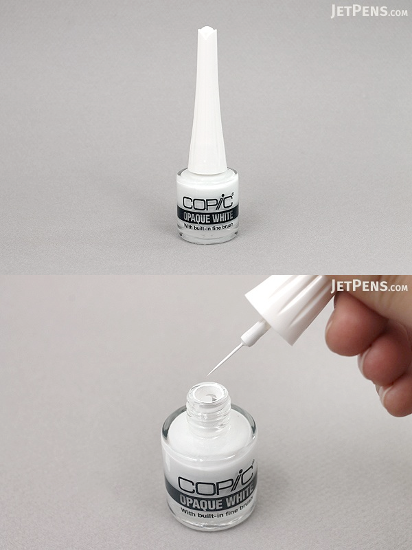 FOR HIGHLIGHTING AND EFFECTS COPIC OPAQUE WHITE PIGMENT