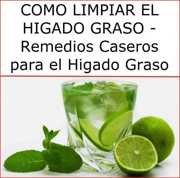 Como limpiar el higado graso para adelgazar