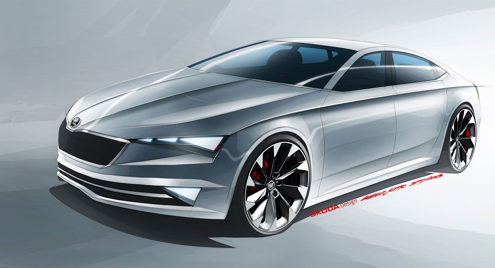 Skoda Visionc Concept Design Sketch Concept Cars Cars Uk Car
