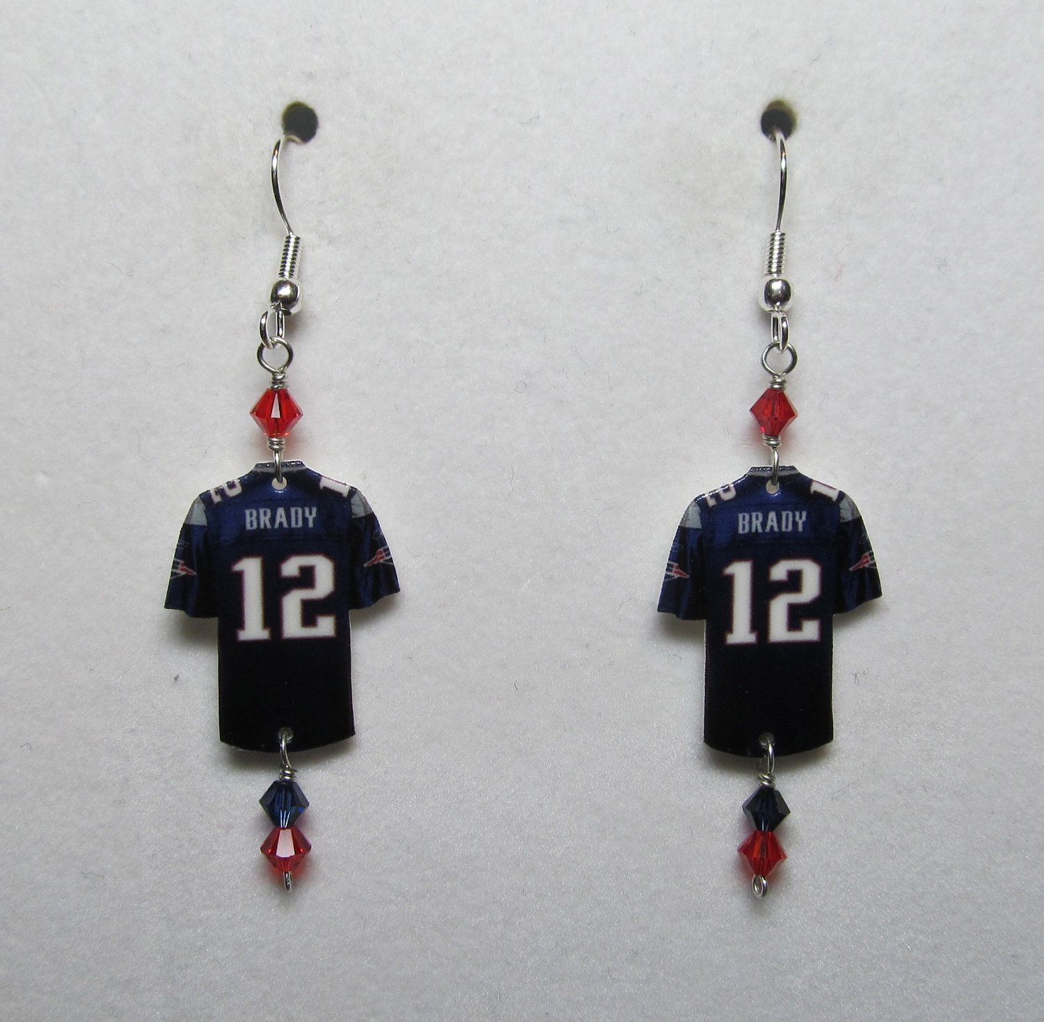 tom brady jersey earrings tom brady jersey earrings