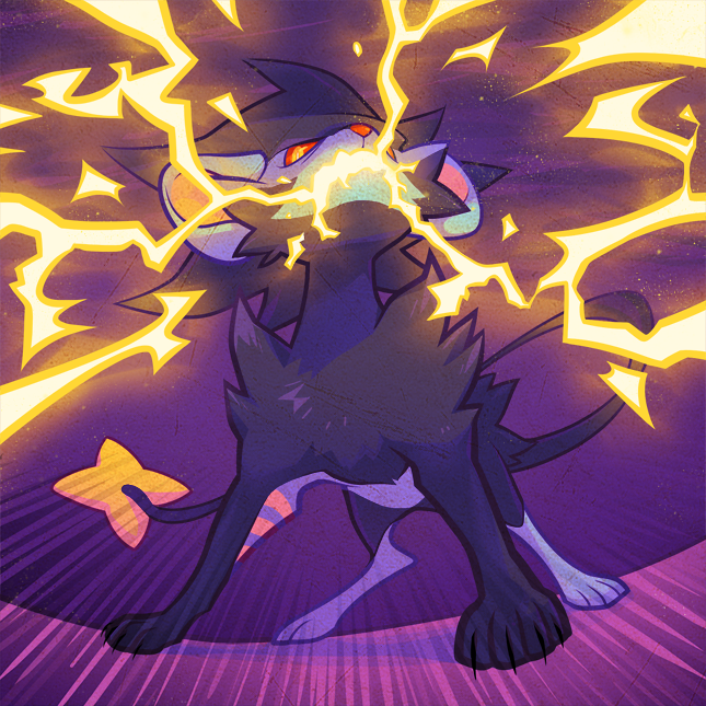 The Pokemon Gallery, {Luxray by pockyy} | Pokemon, Cute pokemon ... Shinx Wallpaper