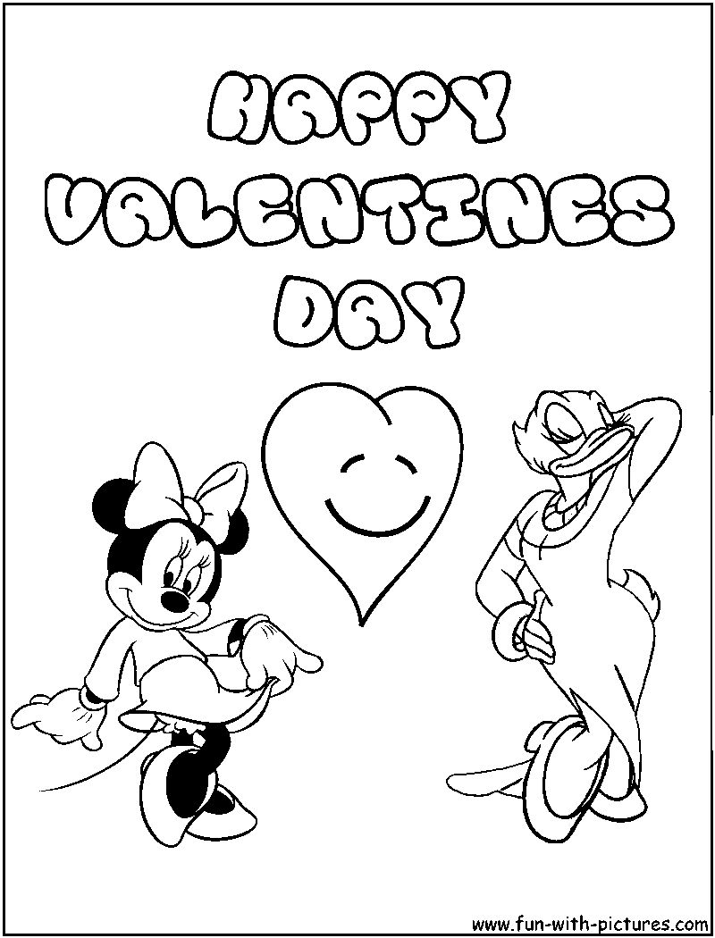 Disney Valentines Day Coloring Pages Printable | Coloring Pages ... Disney Valentines Day Coloring Pages Printable | Coloring Pages ...