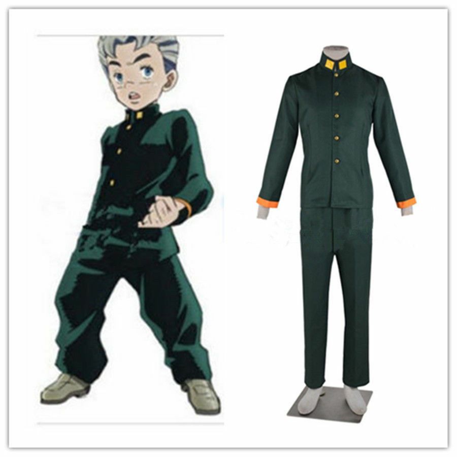 JoJo/'s Bizarre Adventure Diamond Is Unbreakable Koichi Outfit Costume Cosplay