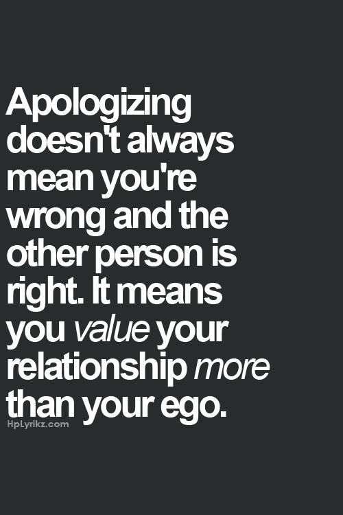 does not always mean that you are wrong. NEW Motivational POSTER Apologizing..
