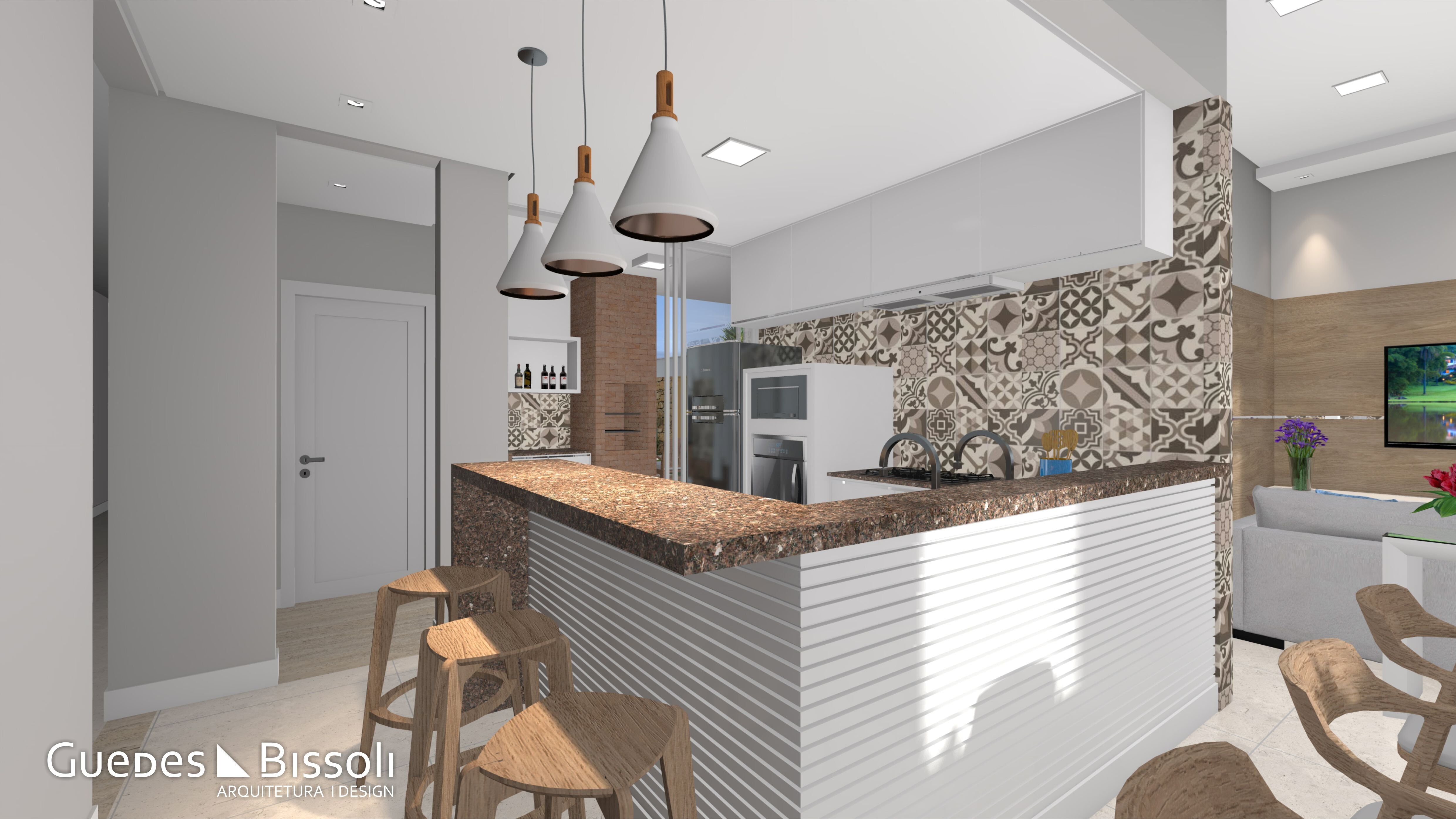 Cozinha Americana Com Lumin Ria Pendente Resid Ncia Gr Cozinha Americana Com Lumin Ria Pendente Resid Ncia Gr
