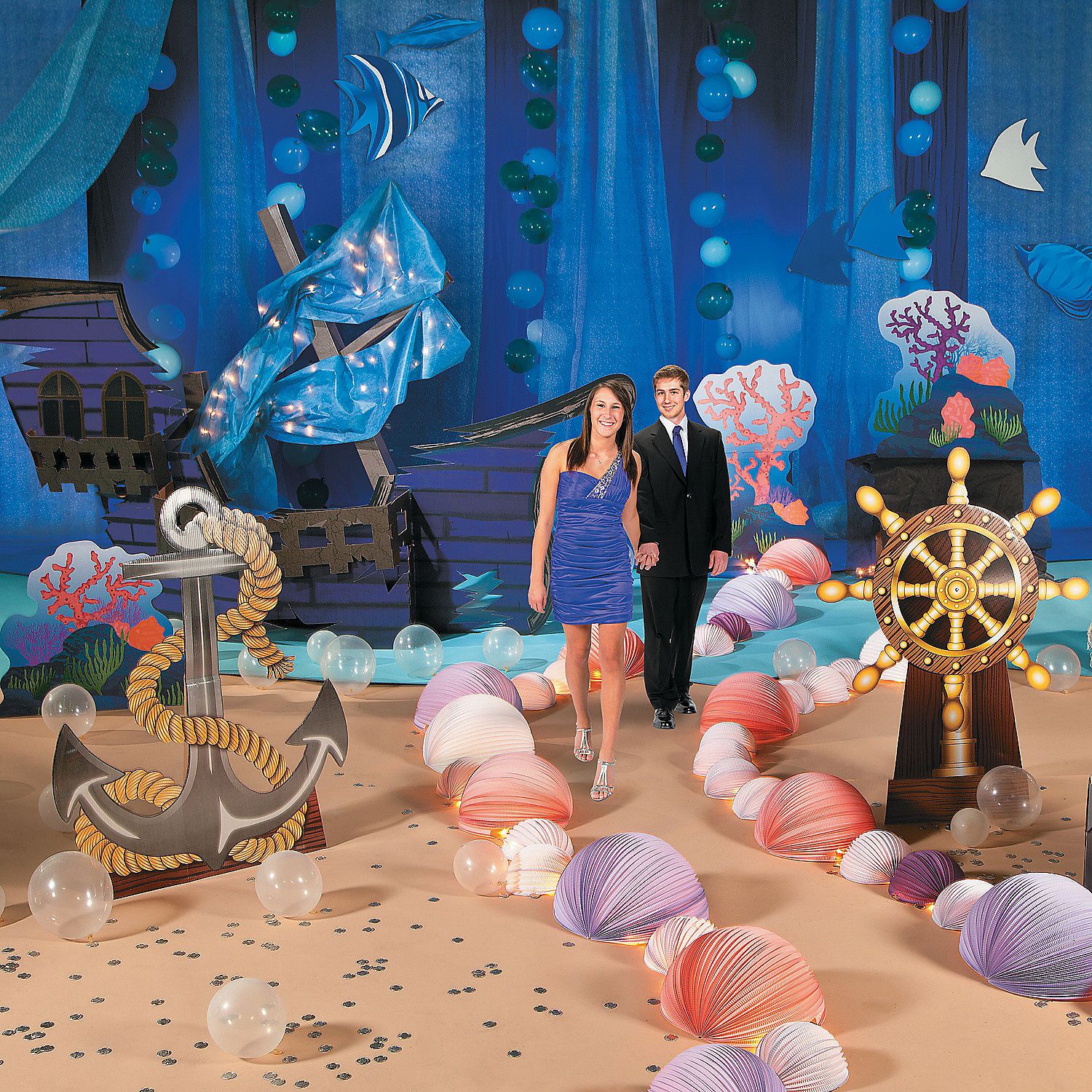 Oriental Trading Under the sea prom theme, Under the sea prom, Under