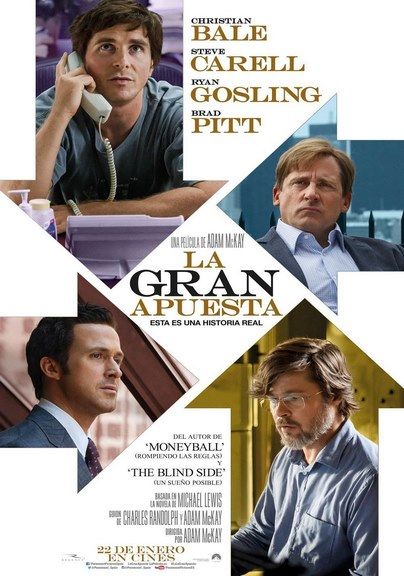 La Gran Apuesta 2015 Peliculas Peliculas Online Gratis Steve Carell