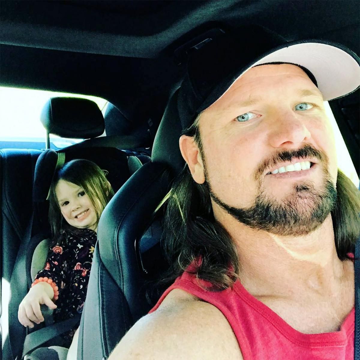 Superstar dads Aj styles wwe, Aj styles, Best instagram photos