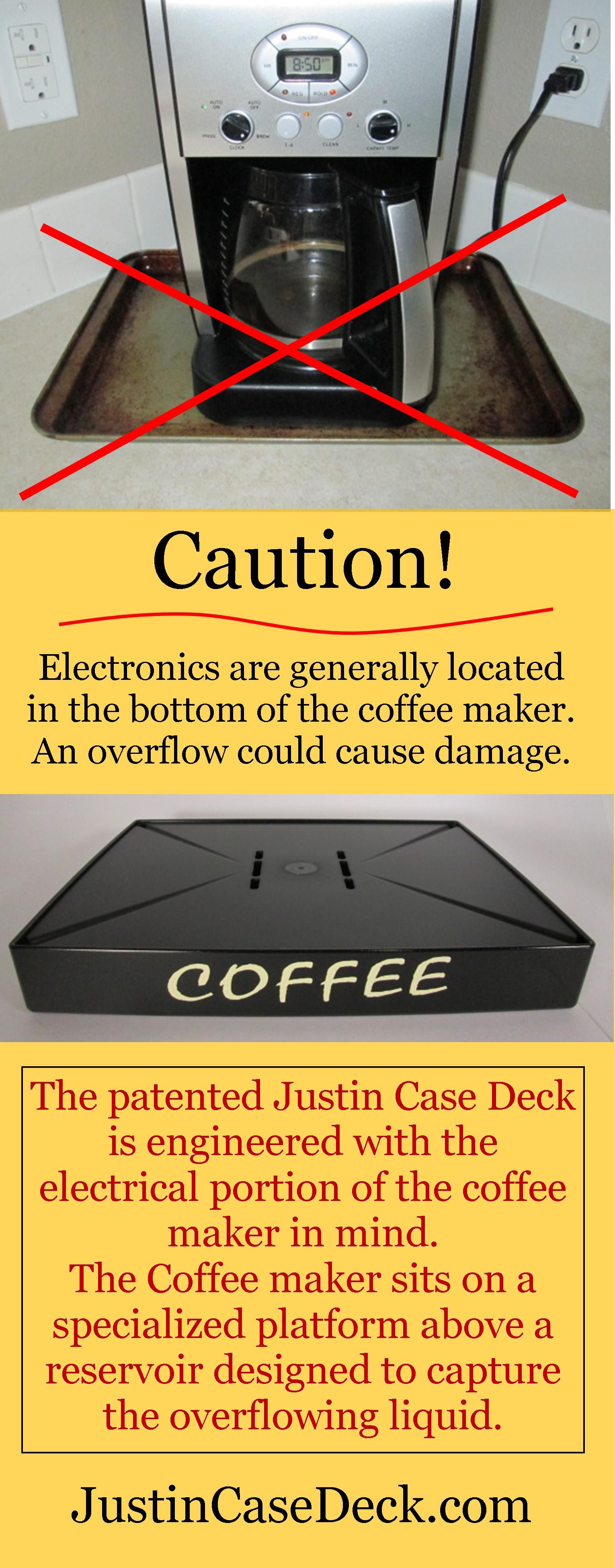 Has your coffee maker ever malfunctioned, overflowing coffee and