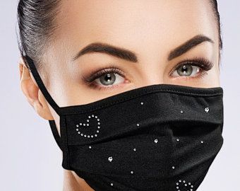 Custom Star Face Mask with Filter Pocket Crystal R Custom Star Face Mask with Filter Pocket Crystal R