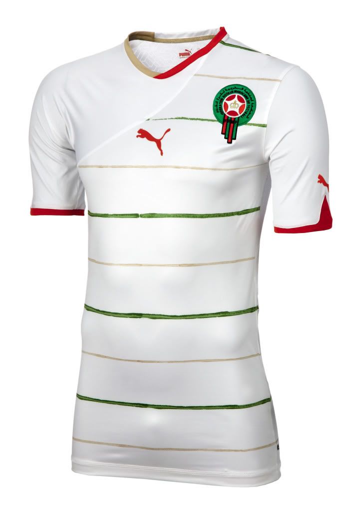 maillot maroc puma 2010