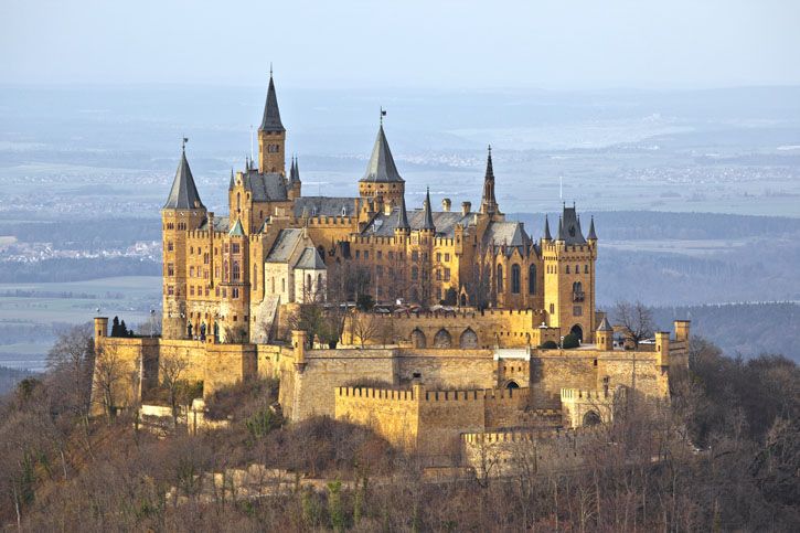 Castles Around The World Germany Castles Hohenzollern Castle Beautiful Castles