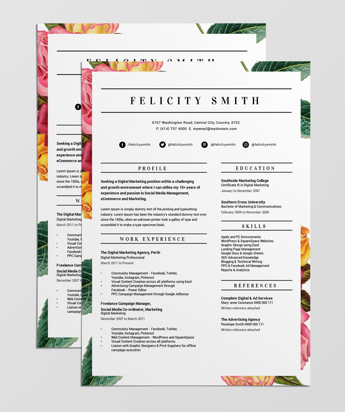 stand out resume templates free stand out resume templates free