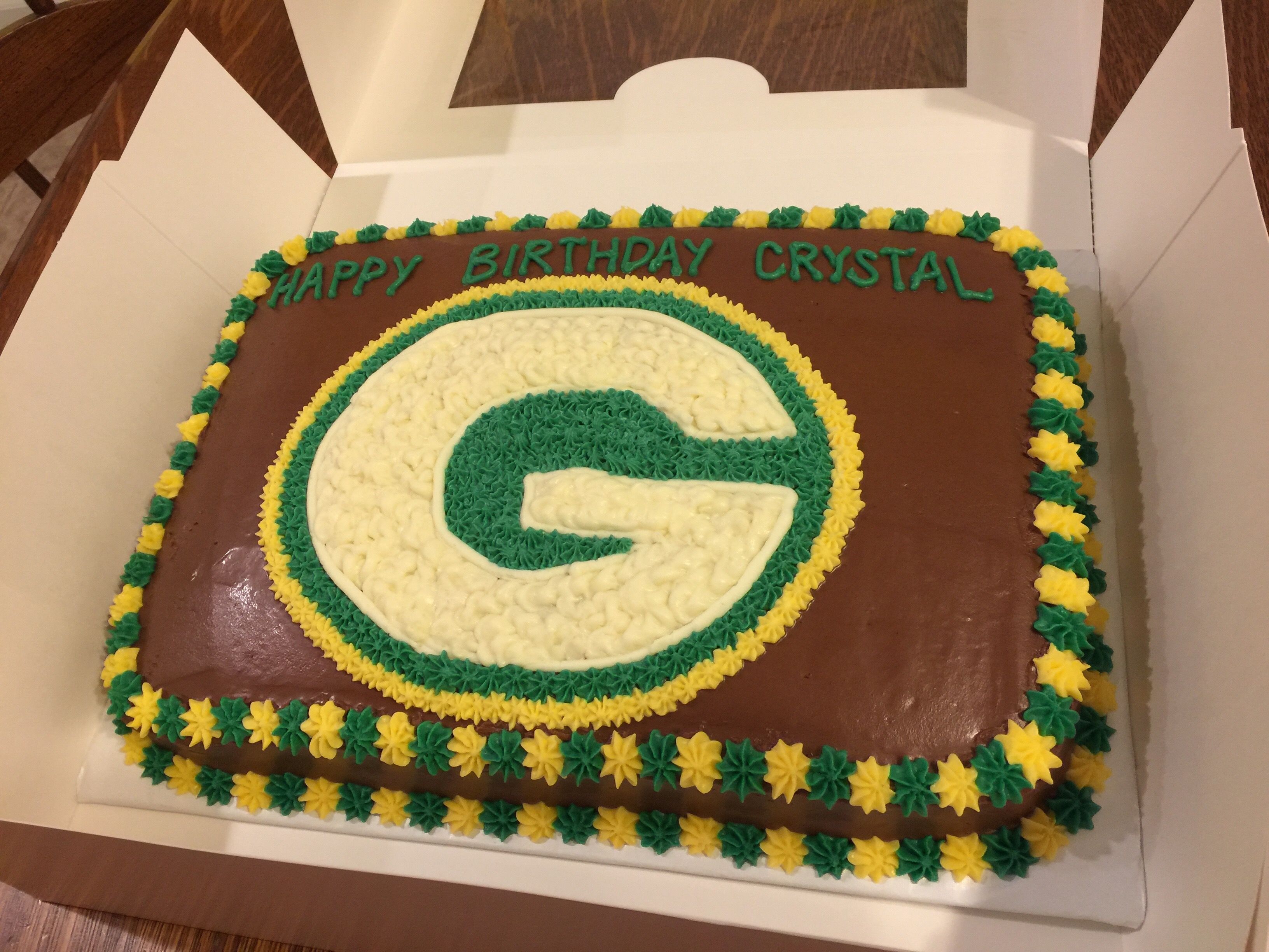 This Green Bay Birthday Cake Is For The Avid Packers This Green Bay Birthday Cake Is For The Avid Packers