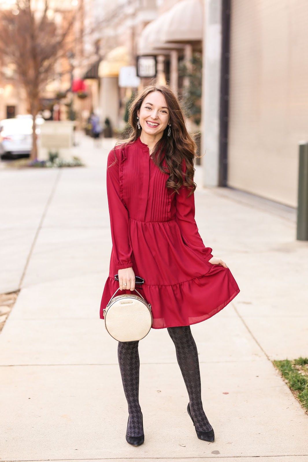 A Work Appropriate Valentine's Day Dress Caralina Style