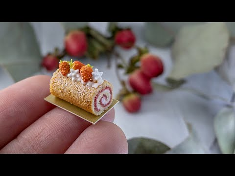 Polymer Clay Cake, Polymer Clay Miniatures, Fimo Clay, Polymer Clay Crafts, Miniature Dollhouse Food, Miniature Bakery, Miniature Crafts, Dollhouse Miniatures, Minis