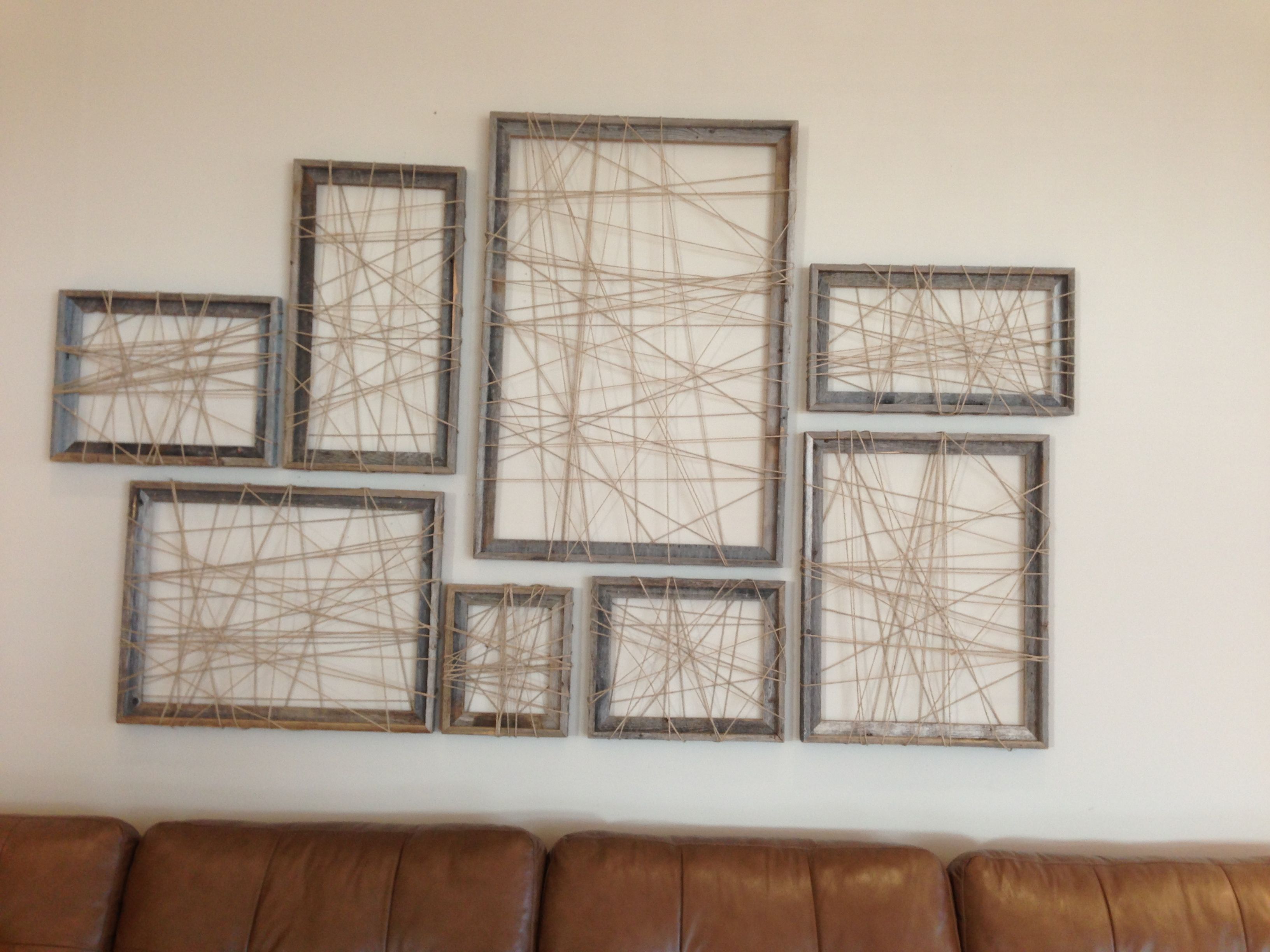 Simply Wrap Twine Around Hobby Lobby Frames Simply Wrap Twine Around Hobby Lobby Frames