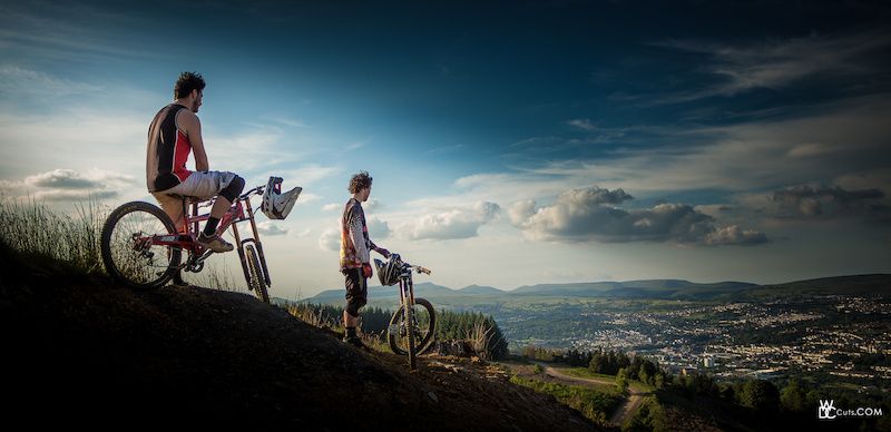 Melted Welly Bike Park Wales With Images Bike Parking