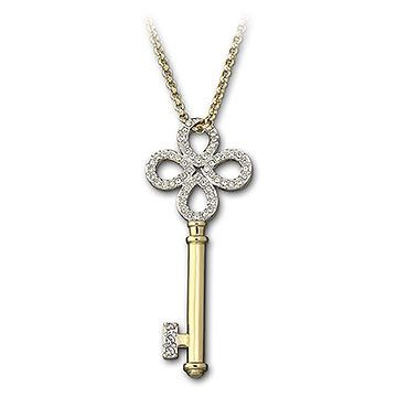 Noble Pendant Jewelry Swarovski - Swarovski Noble Key Pendant Noble Pendant Jewelry Swarovski - Swarovski Noble Key Pendant