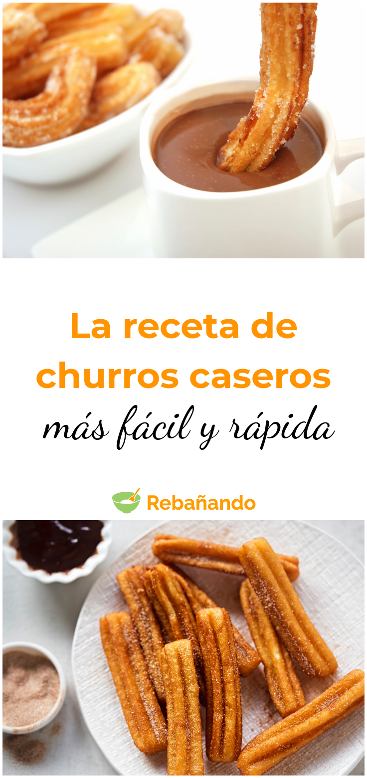 Cómo Hacer Churros Caseros Cómo Hacer Churros Caseros Rebañanado Rebanando Repostería Receta Para Churros Caseros Receta Churros Caseros Receta De Churros